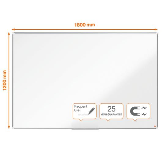 Whiteboard NOBO premium emalj 180x120cm