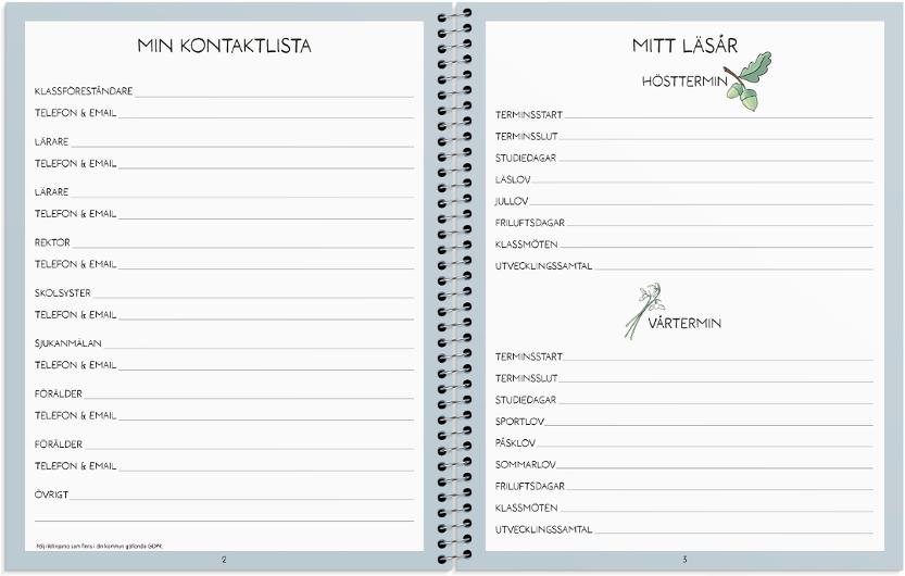 Min elevdagbok