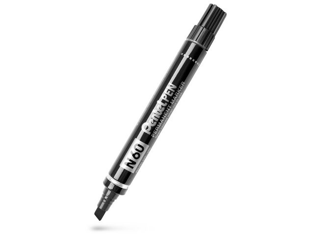Märkpenna perm. PENTEL N60 sned svart