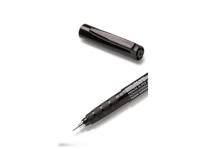 Märkpenna perm. PENTEL super fine svart
