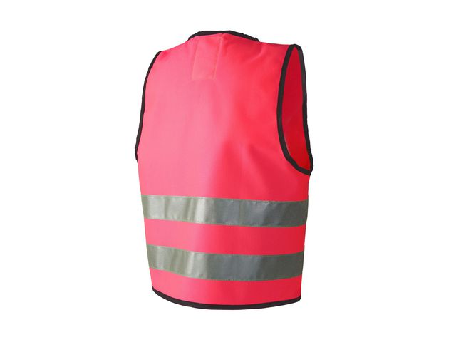 Reflexväst med Kardborre XXL rosa