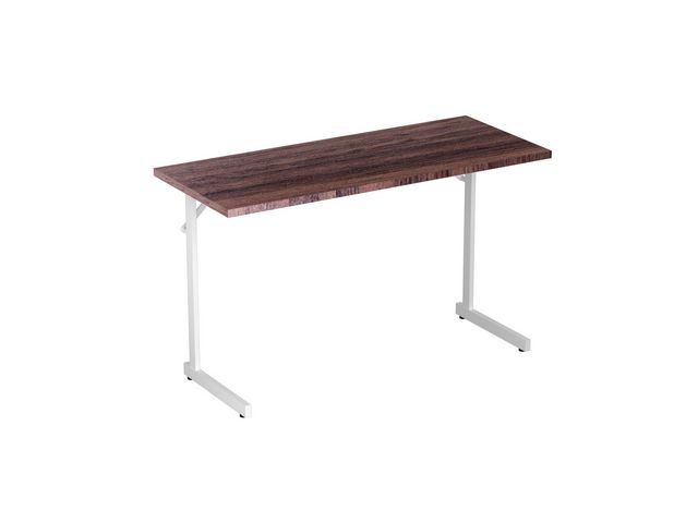Fällbord 1200x500x715x18 valnöt/vit