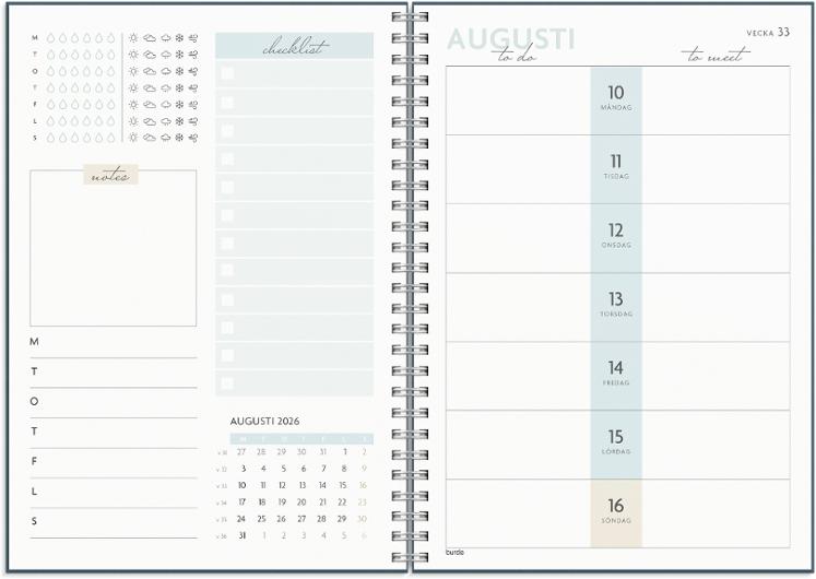 Kalender Life Planner To Do 26/27