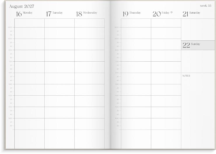 Student Planner beige 26/27
