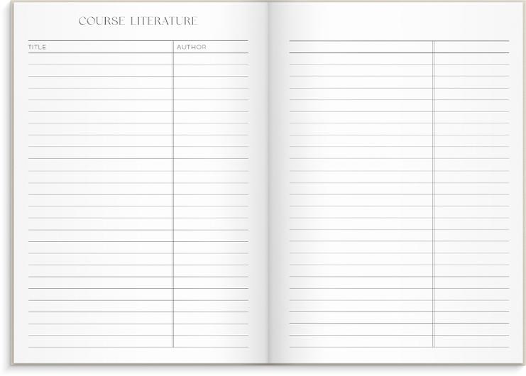 Student Planner beige 26/27