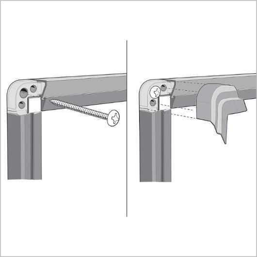 Whiteboard Premium Plus Emalj 150x120cm