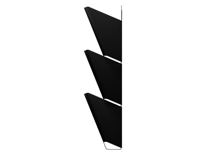 Blankettfack ALBA 3st metal fack svart