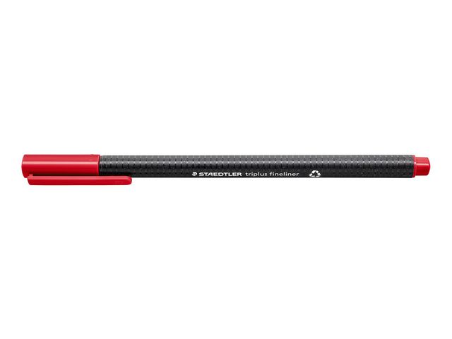 Fineliner STAEDTLER triplus röd